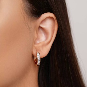 گوشواره شوپینگ حلقه ای